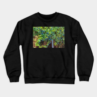 Plum tree in an orchard Crewneck Sweatshirt